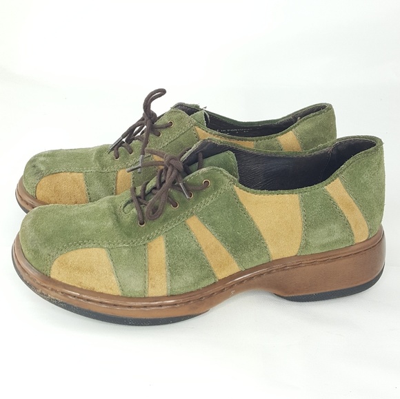 Dansko Shoes - Dansko Lace Up Suede FOLLY Loafers Oxford Sz 8